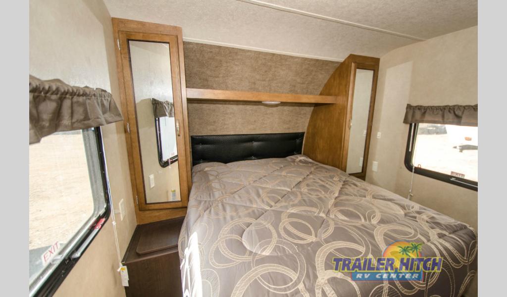 Forest River RV Wildwood 30QBSS Travel Trailer Master Bedroom