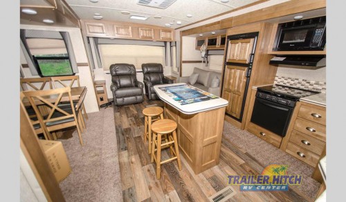 2017 Forest River Rockwood Signature Ultra Lite 8329SS travel trailer Interior