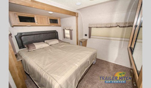 2017 Forest River Rockwood Signature Ultra Lite 8329SS travel trailer Bedroom