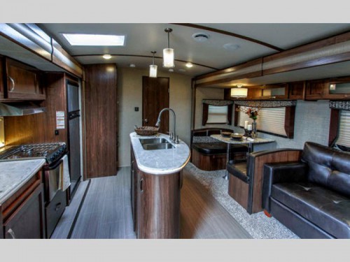 2018 Dutchmen Aerolite Luxury Class Travel Trailer Interior